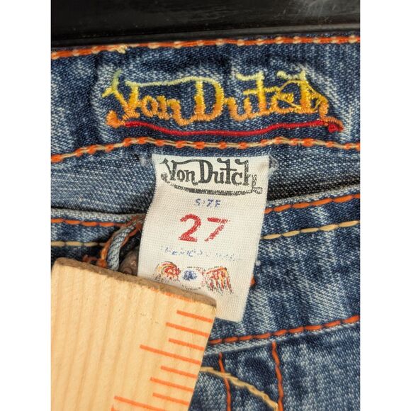 Von Dutch Jeans Blue Women's Size 27 - Picture 6 of 13